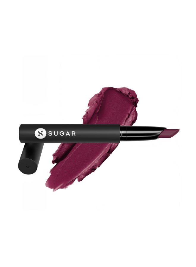 SUGAR Cosmetics Matte Attack Lipstick for Women | Transferproof & Smudgeproof | Lasts upto 12hrs | Enriched With Jojoba Oil | 2gm - The Grandberries - Image 3